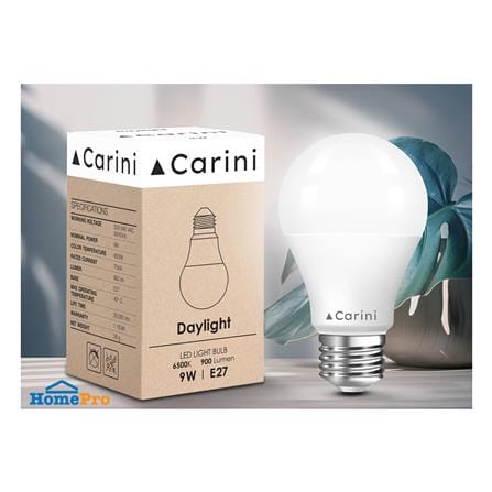 หลอด LED CARINI A60 ECOLIFE 9 วัตต์ DAYLIGHT E27_2