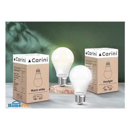 หลอด LED CARINI A60 ECOLIFE 9 วัตต์ DAYLIGHT E27_3