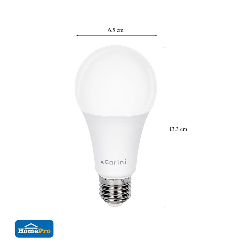 หลอด LED CARINI A65 ECOLIFE 13 วัตต์ WARM WHITE E27