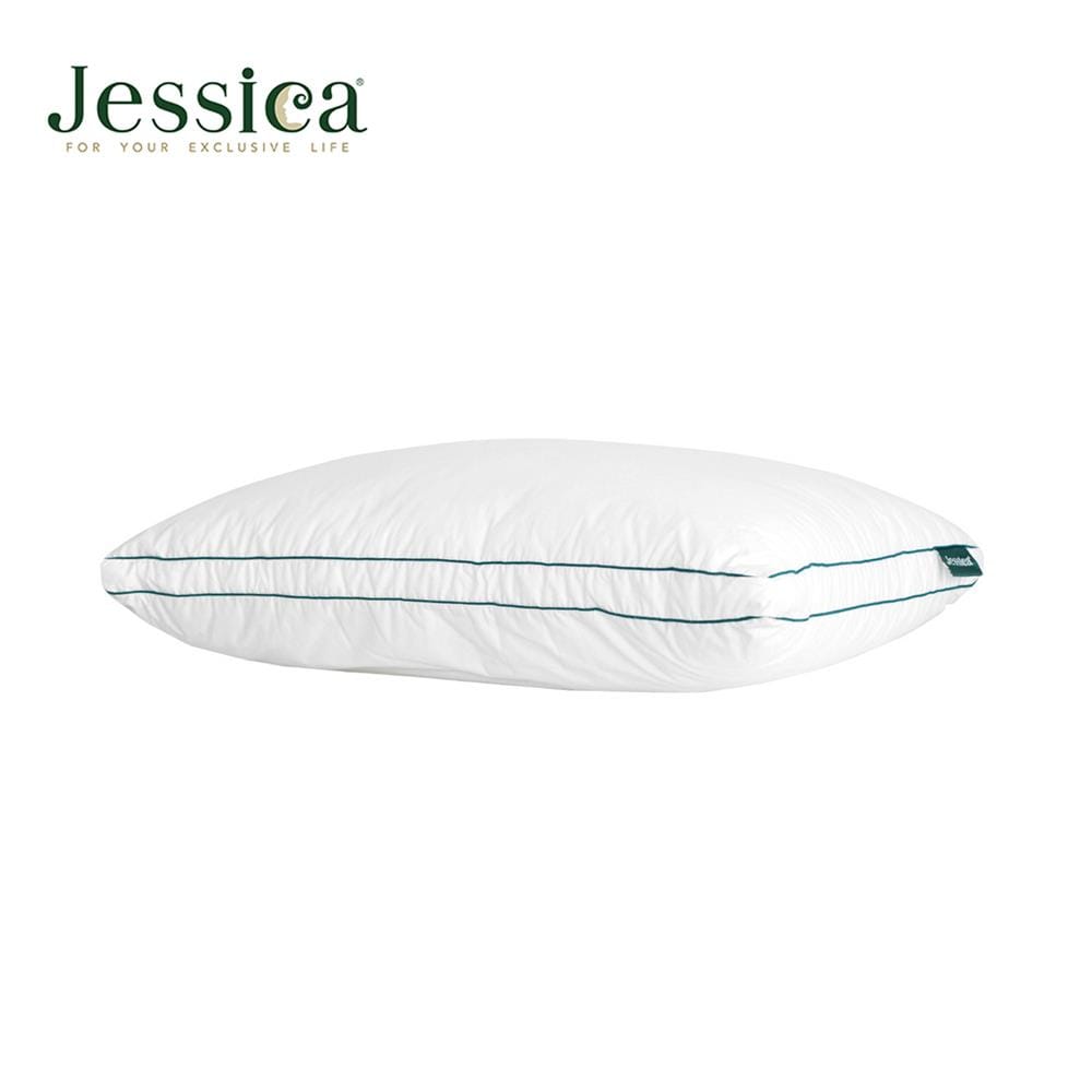 หมอนหนุน ขนห่านเทียม JESSICA D-ALTERNATIVE 26071-SOFT 18x28 นิ้ว สีขาว