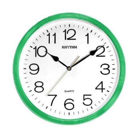 นาฬิกาแขวน RHYTHM CMG734NR05 12 นิ้ว สีเขียว_0