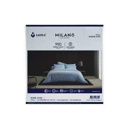 ชุดผ้าปูที่นอน 6 ฟุต 5 ชิ้น LOTUS MILANO 05_6