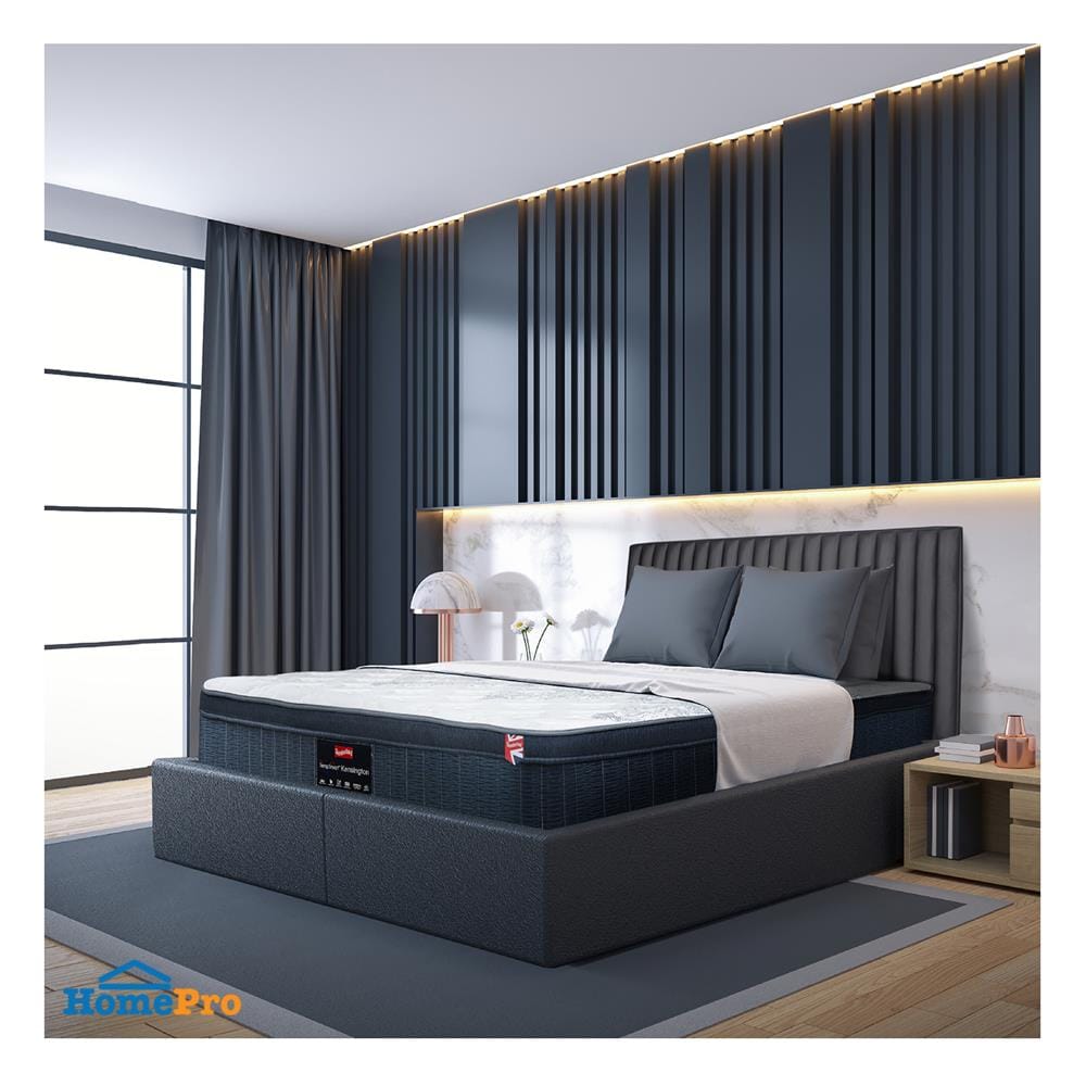 ที่นอนพ็อกเก็ตสปริง 6 ฟุต SLUMBERLAND รุ่น KENSINGTON พร้อมชุดเครื่องนอน 11 ชิ้น