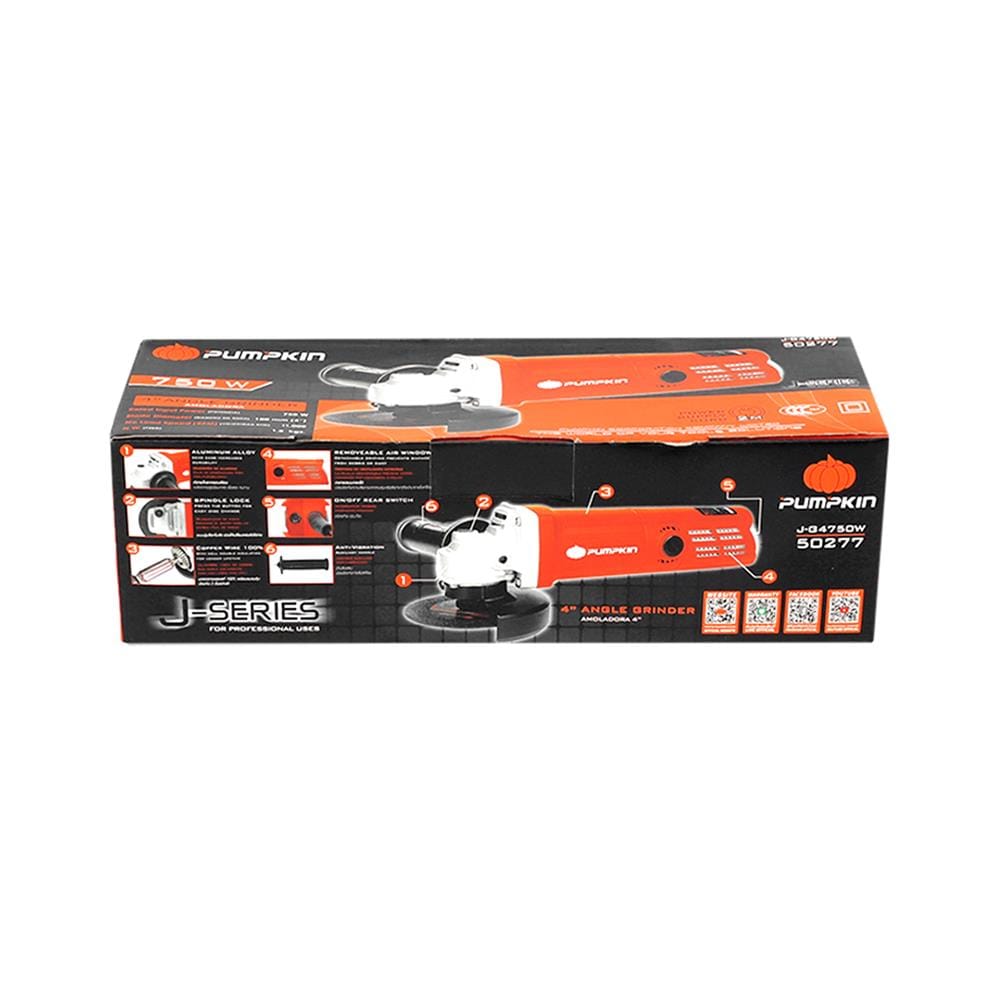 เครื่องเจียร 4 นิ้ว PUMPKIN 50277 J-G4750W 750 วัตต์