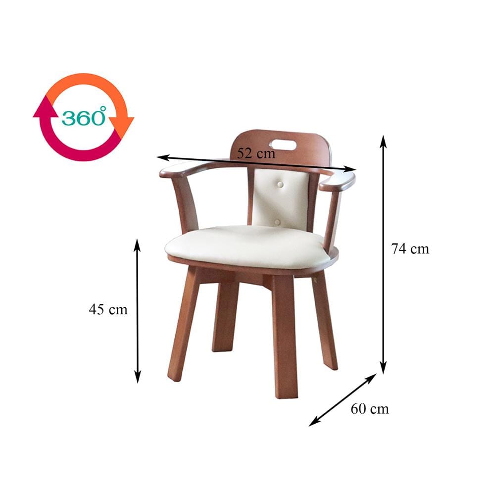 ชุดโต๊ะอาหาร 6 ที่นั่ง FURDINI GREAT สี LIGHT WALNUT