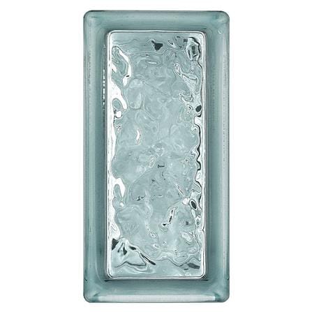 อิฐแก้ว 19x9x8 ซม. HALF ช้างแก้ว แก้วประดับฟ้า สีใส