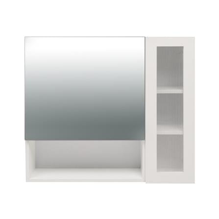 ตู้แขวนผนังไม้ MOYA TK-CAB-009 สีขาว