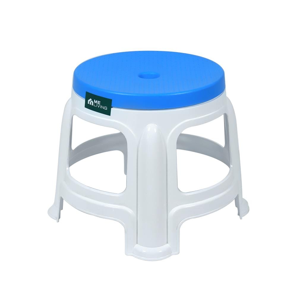เก้าอี้พลาสติก ME LIVING BEST CHAIR S สีฟ้า/ขาว_1