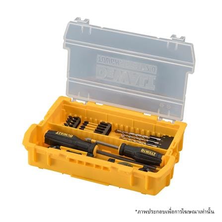กล่องเครื่องมือพลาสติกทรงลึก DEWALT DWST08035-1 14 นิ้ว_5