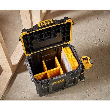 กล่องเครื่องมือพลาสติกทรงลึก DEWALT DWST08035-1 14 นิ้ว_7