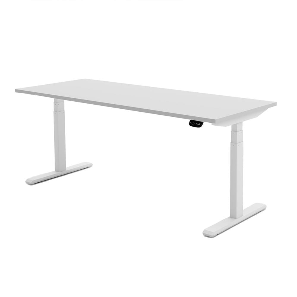 โต๊ะปรับระดับไฟฟ้า WORKSCAPE WDH-00011 180 ซม. สีขาว/ขาว