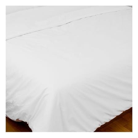 ปลอกผ้านวม SWENY HOTEL PLAIN 250T 100X90 นิ้ว สีขาว_1