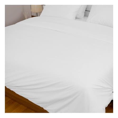 ปลอกผ้านวม SWENY HOTEL PLAIN 250T 100X90 นิ้ว สีขาว_2