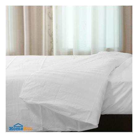 ปลอกผ้านวม SWENY HOTEL STRIPE 250T 70X90 นิ้ว สีขาว_4