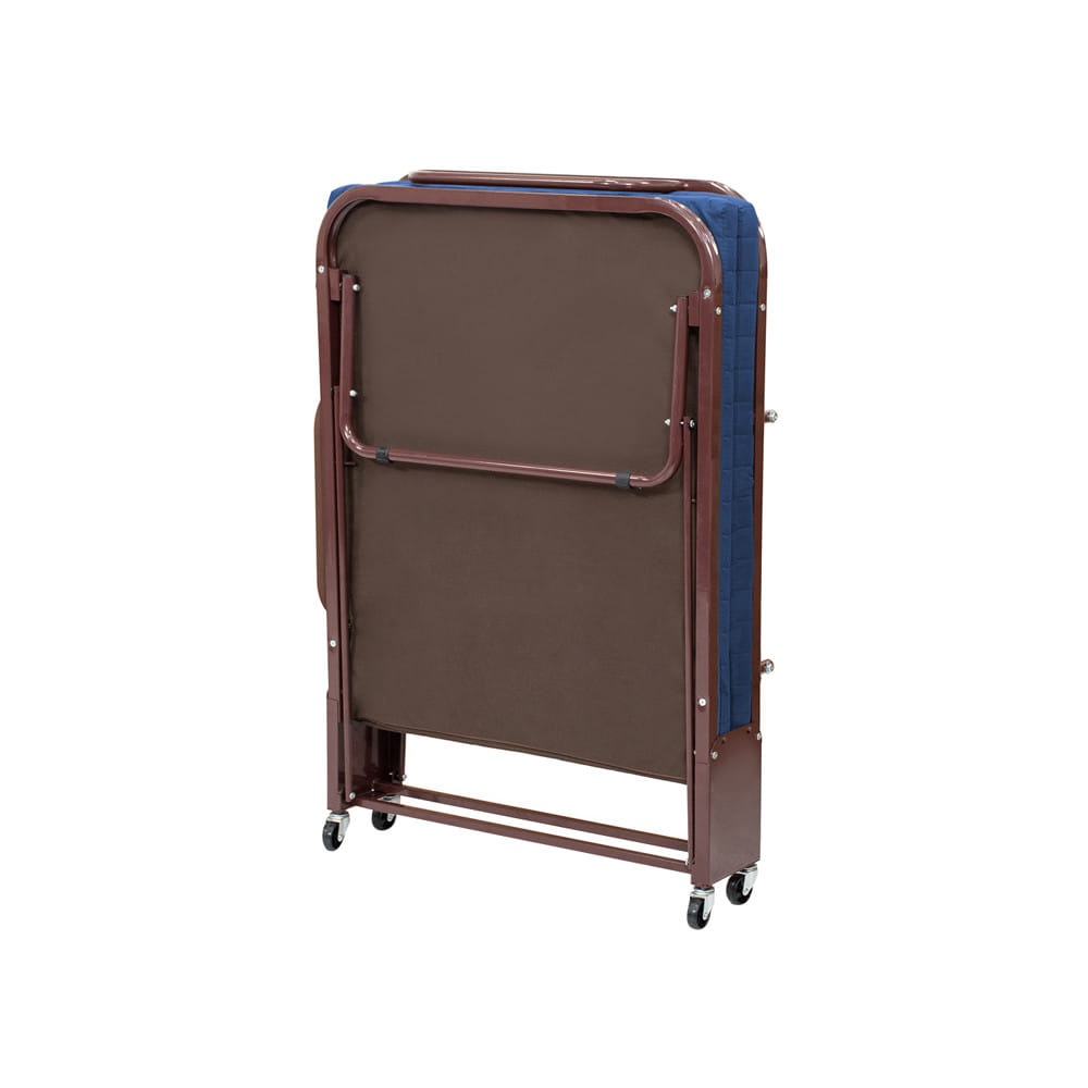 เตียงพับพร้อม TOPPER THAIBULL OLT235-75S สีน้ำเงิน/น้ำตาล