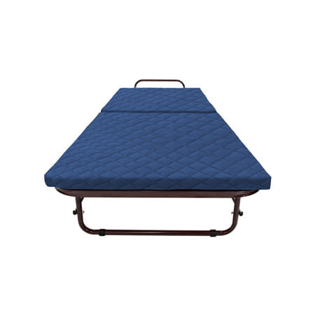 เตียงพับพร้อม TOPPER THAIBULL OLT235-75S สีน้ำเงิน/น้ำตาล_2