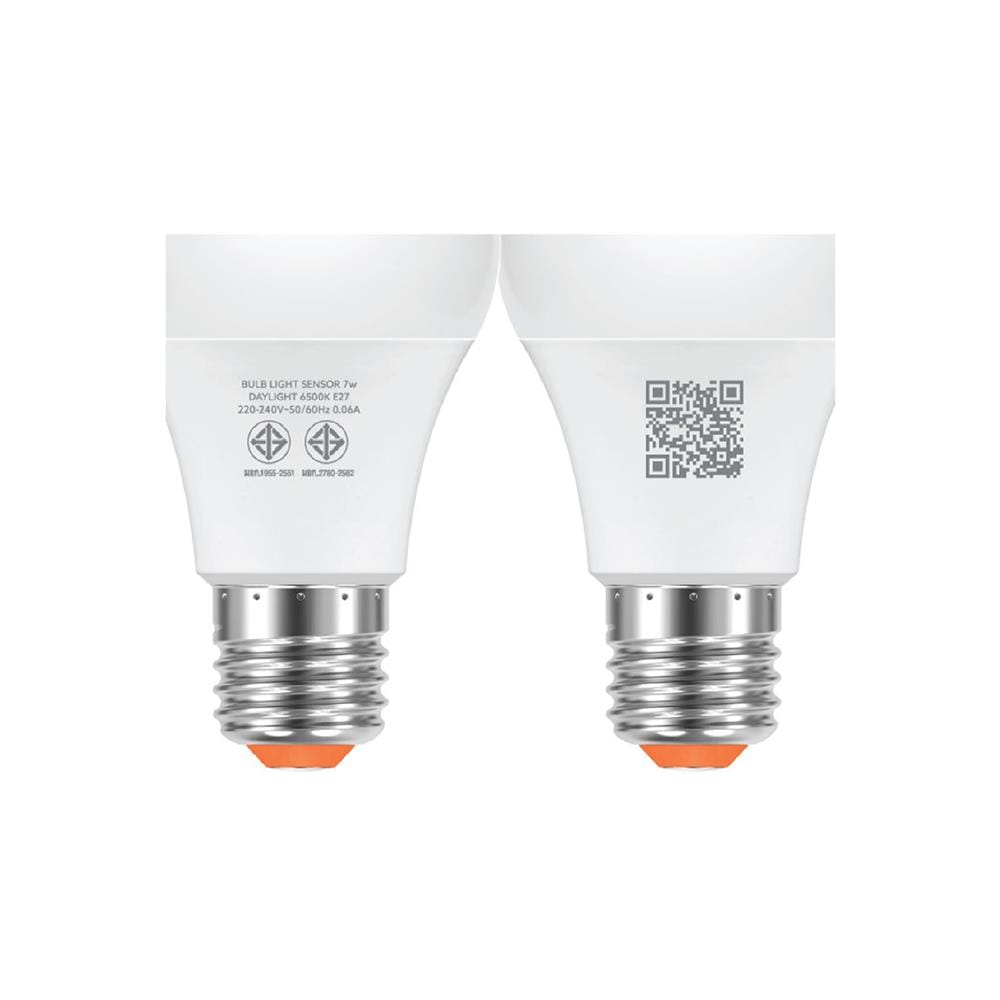 หลอด LED LAMPTAN LIGHT SENSOR 7 วัตต์ DAYLIGHT E27