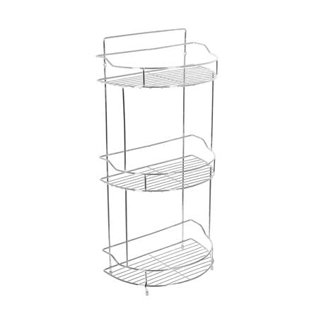 ชั้นวางของโครเมียม 3 ชั้น ทรงครึ่งวงกลม ME LIVING CROMO 28x17x57.5 ซม._3