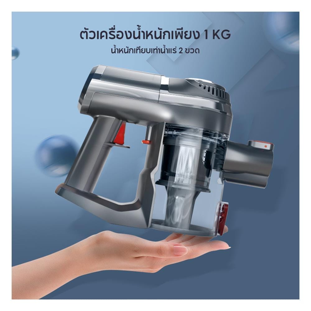 เครื่องดูดฝุ่นแบบด้าม SIMPLUS XCQH004GY02 สีเทา