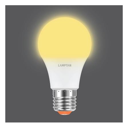 หลอด LED LAMPTAN LIGHT SENSOR 7 วัตต์ WARM WHITE E27_1