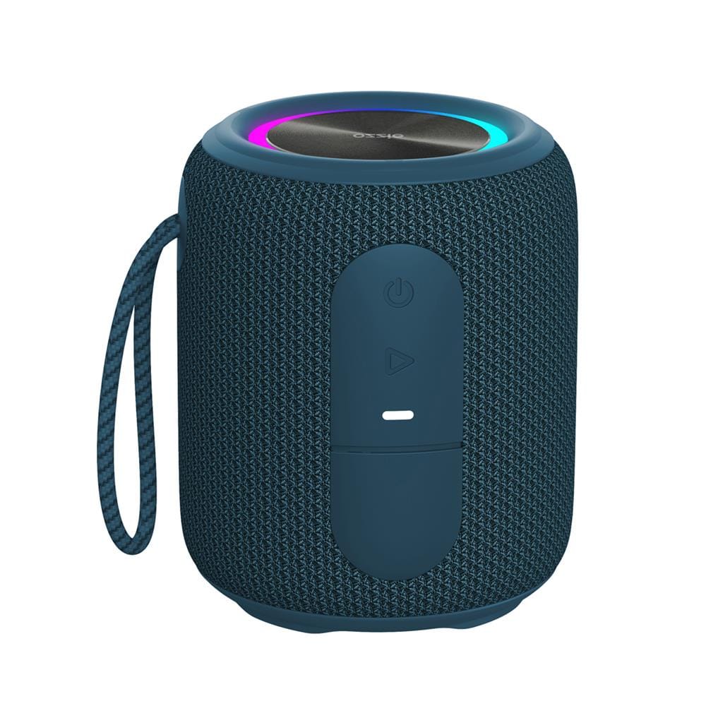 ลำโพงบลูทูธ OZZIE H100 สีน้ำเงิน
