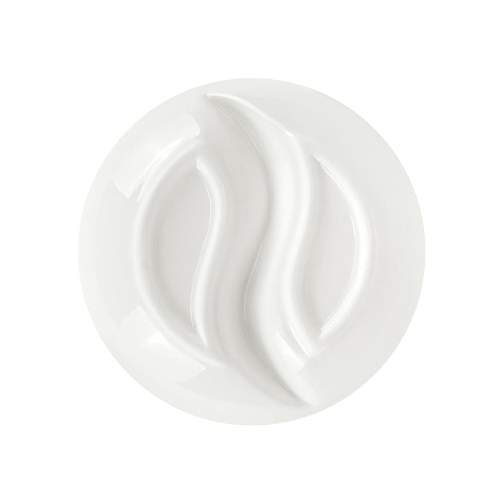 ถ้วยน้ำจิ้มกลม PORCELAIN 2 ช่อง KECH SNOW