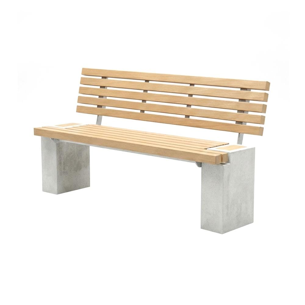 ม้านั่ง BUA DESIGN BUA STONE 2.5 ECO WOOD สีไม้ธรรมชาติ