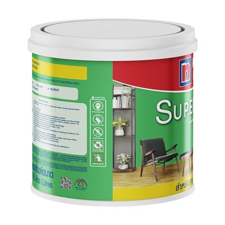 สีน้ำทาภายใน NIPPON PAINT SUPER SERVE BASE A ด้าน 1 แกลลอน_3