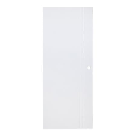 ประตูภายนอก UPVC AZLE PZV3 80X200 ซม. สีขาว เจาะลู...