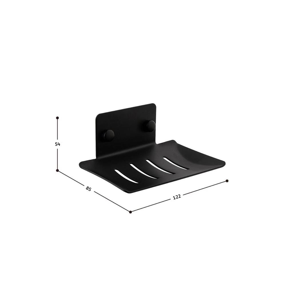 ที่ใส่สบู่ RASLAND RA SOAP-SS-BLACK  สีดำ