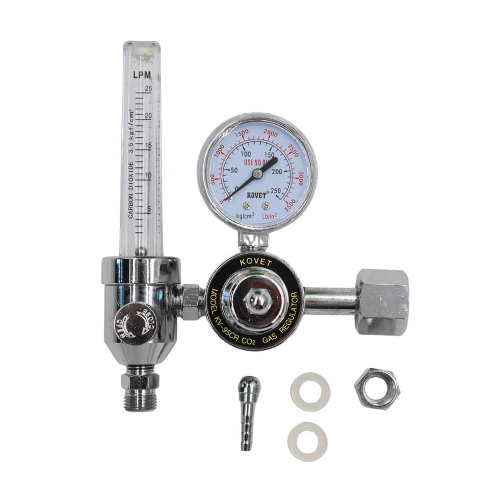 เกจวัดแรงดันแก๊ส&nbsp;CO2 KOVET KV-95CR 2 นิ้ว