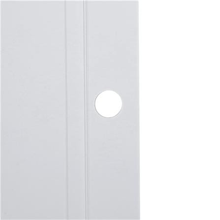 ประตูห้องน้ำ UPVC AZLE PZLV3 70X200 ซม. สีขาว เจาะลูกบิด_2