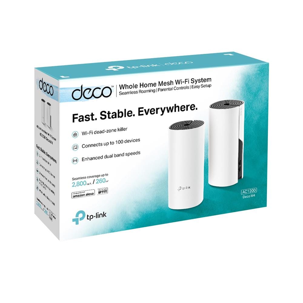 WHOLE HOME MESH WI-FI SYSTEM TP-LINK DECO M4 AC1200