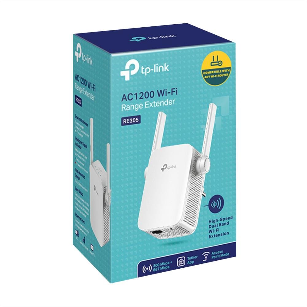 ตัวขยายสัญญาณ WI-FI TP-LINK RE305 AC1200