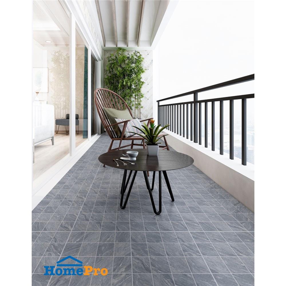 กระเบื้องพื้นพอร์ซเลน  16x16 นิ้ว COTTO วอร์ซอ เทา ExC PM 0.96 ตร.ม.