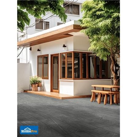 กระเบื้องพื้น 16x16 นิ้ว TARA มิกไซต์ เทา PM 0.96 ตร.ม._5