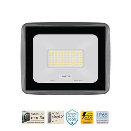 สปอตไลท์ภายนอก LED LAMPTAN FIRM 50 วัตต์ DAYLIGHT_0