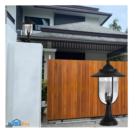 ไฟหัวเสา L&E 36-00362 สีดำ_1