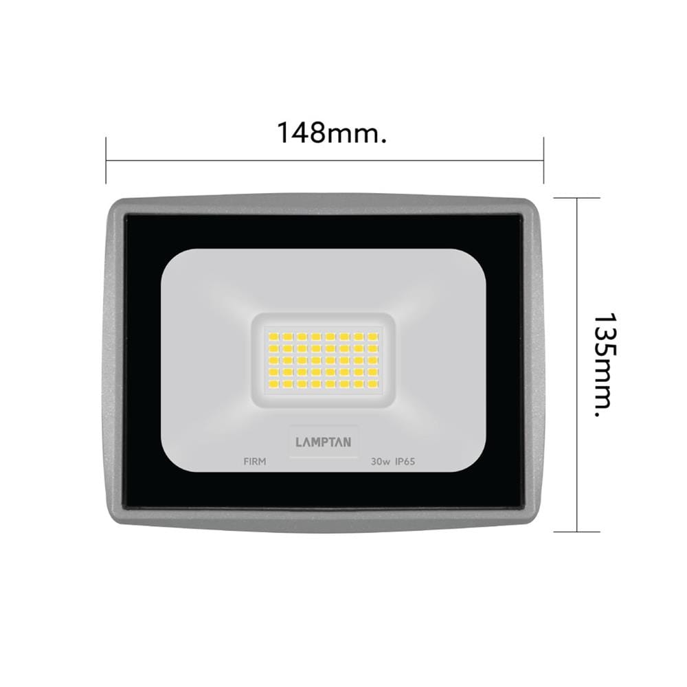 สปอตไลท์ภายนอก LED LAMPTAN FIRM 30 วัตต์ DAYLIGHT