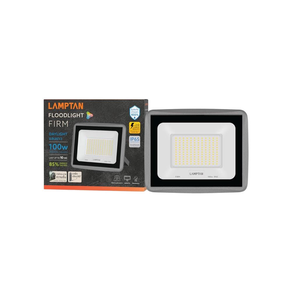 สปอตไลท์ภายนอก LED LAMPTAN FIRM 100 วัตต์ DAYLIGHT