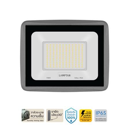 สปอตไลท์ภายนอก LED LAMPTAN FIRM 100 วัตต์ DAYLIGHT_0