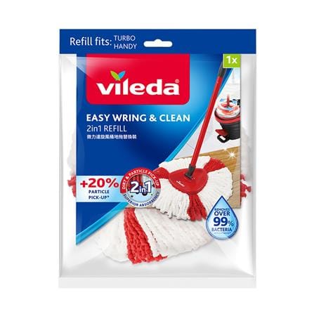 ผ้าม็อบไมโครไฟเบอร์ VILEDA EASY WRING & CLEAN 2IN1