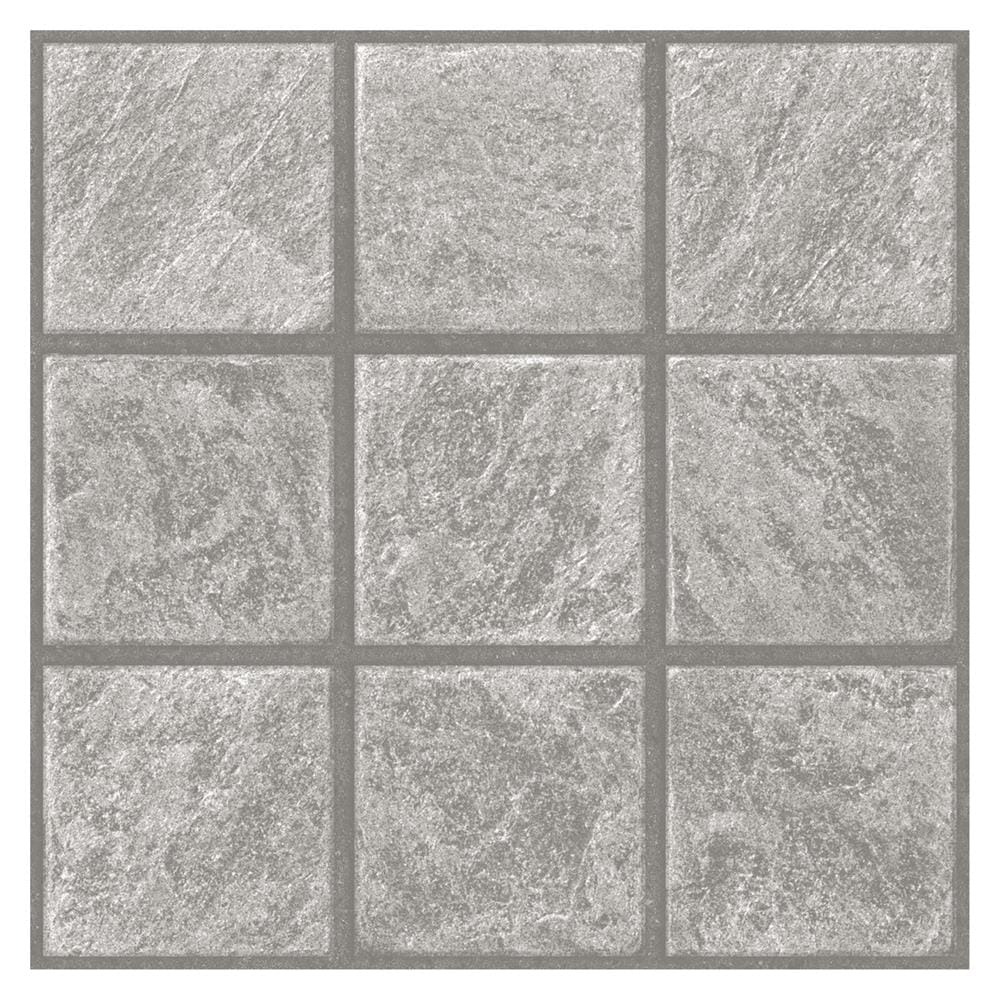 กระเบื้องพื้นพอร์ซเลน  40x40 ซม. TARA อาร์ทูร่า เทา A 0.96 ตร.ม._1