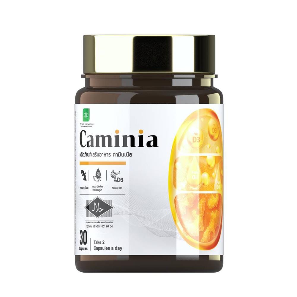 ผลิตภัณฑ์เสริมอาหาร CAMINIA 30 แคปซูล