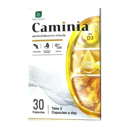 ผลิตภัณฑ์เสริมอาหาร CAMINIA 30 แคปซูล_1