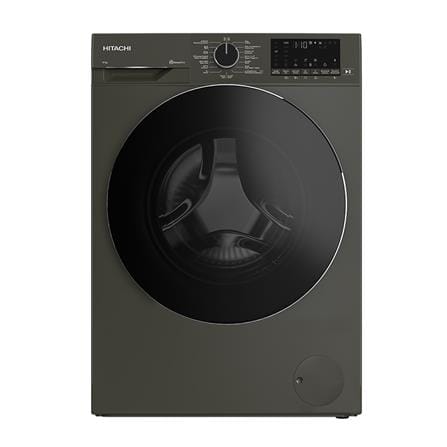 เครื่องซักผ้าฝาหน้า HITACHI BD100YFVEM 10 กก. 1400RPM อินเวอร์เตอร์ สีดำ