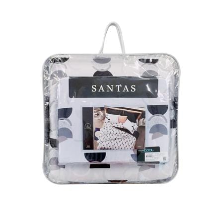 ชุดผ้าปูที่นอน 5 ฟุต 6 ชิ้น SANTAS IMBUE GR_4
