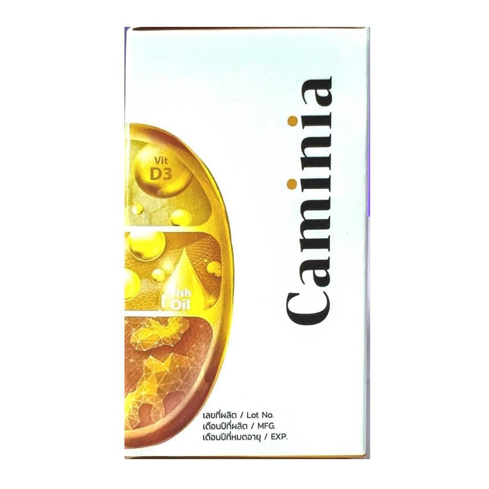 ผลิตภัณฑ์เสริมอาหาร CAMINIA 60 แคปซูล