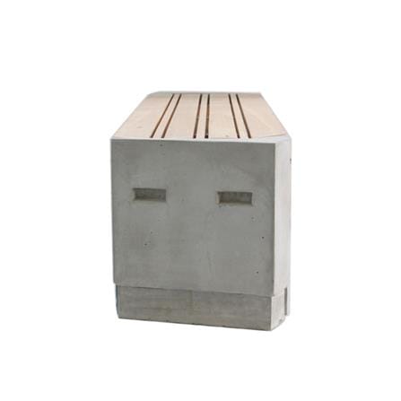 ม้านั่งสนาม BUA DESIGN BUA STONE1.5 ECO WOOD สีไม้ธรรมชาติ_3