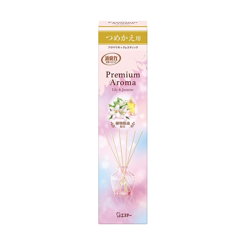 รีฟิลน้ำหอมปรับอากาศ SHALDAN PREMIUM AROMA 65 มล. LILY & JASMINE